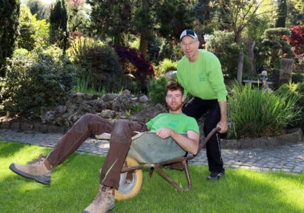Noah und Uwe Sensen (v. l. n. r.) Noah und Uwe Sensen (v. l. n. r.)